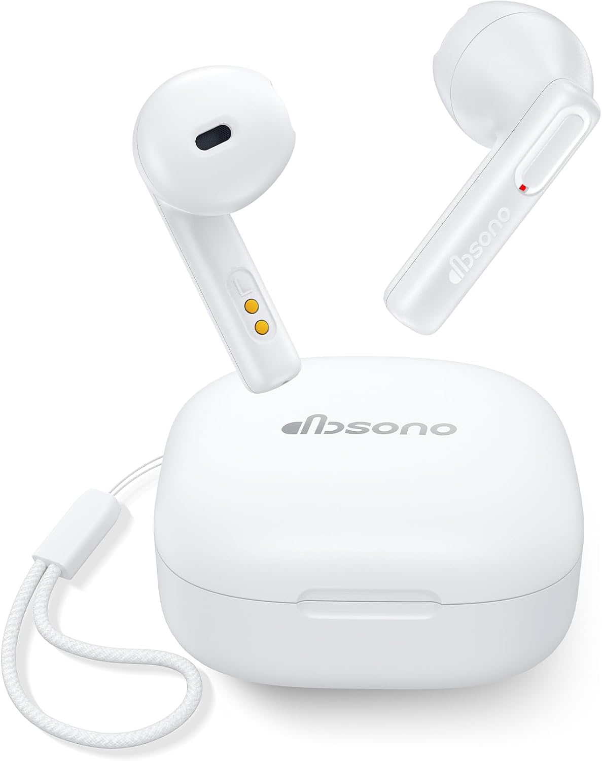 True Wireless Earbuds Bluetooth Headphones: Ultra-Lightweight Bluetooth Earbuds for All-Day Comfort, Waterproof TWS Ear Buds with Mic, 25H Playtime, Earphones for iOS/Android, Work, Commute, Study True Wireless Earbuds Bluetooth Headphones: Ultra-Lightweight Bluetooth Earbuds for All-Day Comfort, Waterproof TWS Ear Buds with Mic, 25H Playtime, Earphones for iOS/Android, Work, Commute, Study