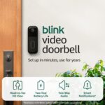 Blink Video Doorbell + Outdoor 4 XR  Wireless smart security cameras, two-year battery life, go up to 400 feet from your home with extended range. Sync Module XR included.