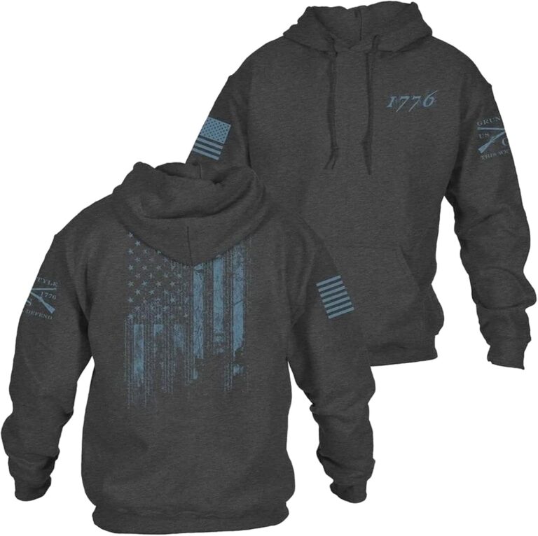 Grunt Style 1776 Flag Hoodie