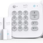 eufy Security 5-Piece Home Alarm Kit, Home Security System, Keypad, Motion Sensor, 2 Entry Sensors, Home Alarm System, Control from the App, Links with eufyCam, Optional 24/7 Protection