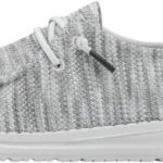 HEYDUDE Women's Wendy Sox Slip On Shoe | Textile Upper | Lightweight Loafer with Sock Like Fit and Flexible Outsole
