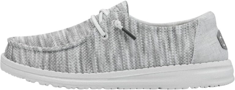 HEYDUDE Women's Wendy Sox Slip On Shoe | Textile Upper | Lightweight Loafer with Sock Like Fit and Flexible Outsole