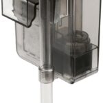 NICREW Slim Aquarium Filter, Quiet Fish Tank HOB Filters for up to 5 Gallon Aquariums, Adjustable Flow, 42 GPH, 3W