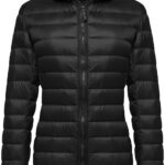 Wantdo Women's Hooded Packable Ultra Light Weight Short Down Jacket
