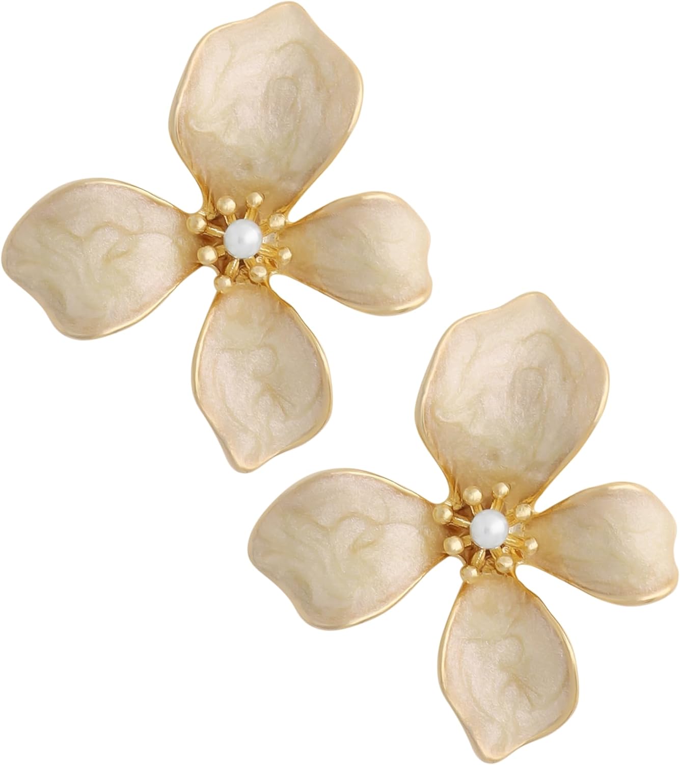 OJERRY Elegant Pastel Flower Stud Earrings for Women, Floral Earrings Jewelry Accessories Romantic Cool Gifts for Her Women in Their 20s 30s OJERRY Elegant Pastel Flower Stud Earrings for Women, Floral Earrings Jewelry Accessories Romantic Cool Gifts for Her Women in Their 20s 30s