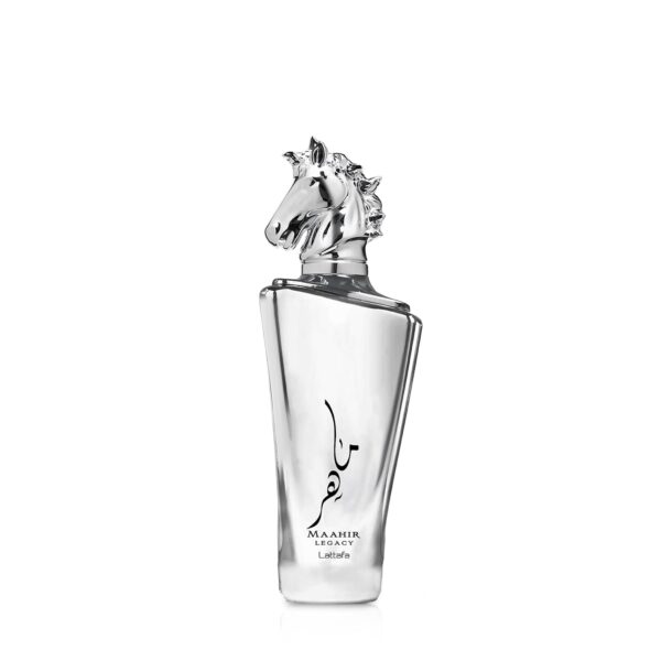 Lattafa Maahir Legacy - Aromatic Spicy, Citrus, Amber Wood - Eau de Parfum Long-Lasting Fragrance for Men, 3.40 Ounce / 100 ml