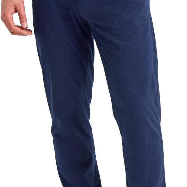Hanes Men's Lightweight Cotton Jersey Cuffed Jogger Sweatpants with Drawstring and Pockets - 30.5"