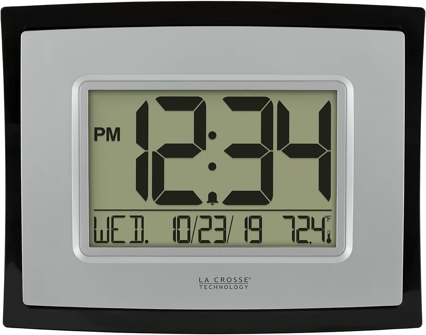 La Crosse Technology Wall/Table Clock, 6.85-inch H x 8.66-inch W x 0.95-inch D (WT-8002U) (WT-8002U-INT) La Crosse Technology Wall/Table Clock, 6.85-inch H x 8.66-inch W x 0.95-inch D (WT-8002U) (WT-8002U-INT)