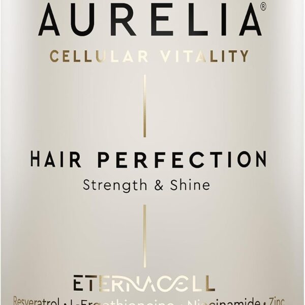 AURELIA Hair Perfection | Advanced Cellular Anti-Aging Supplement | Support Hair Growth | with Zinc, Resveratrol, Niacinamide, Ergothioneine & Ceramosides