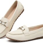 VERDASCO Women's Loafers Comfort Slip-Ons Flat Work Shoes Casual Moccasins Penny Loafers Lady Dress Shoes