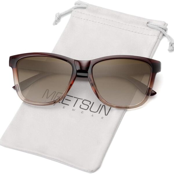 MEETSUN Polarized Sunglasses for Women Men Classic Retro Trendy Designer Style