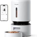 PETLIBRO Automatic Cat Feeder, 5G WiFi Automatic Dog Feeder with Freshness Preservation, 5L Timed Cat Feeders with Low Food Sensor, Up to 10 Meals Per Day, Granary Pet Feeder for Cats/Dogs