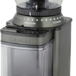 Cuisinart Coffee Grinder, Electric One-Touch Automatic Burr Coffee Grinder with 18-Position Grind Selector, Cup Size Selector for 4  18 Cups, Black Stainless Steel