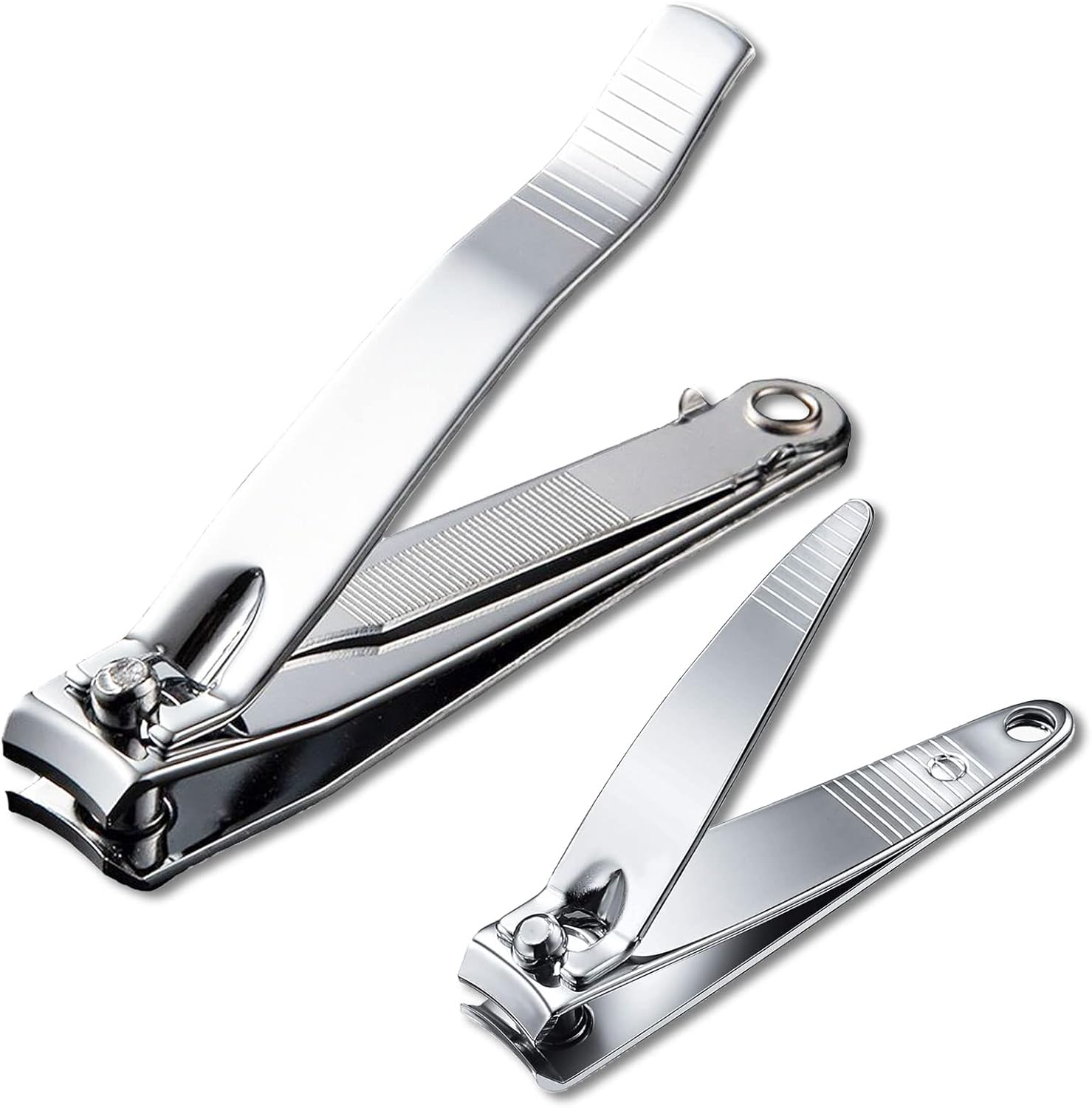 ULYSIA Nail Clippers Set, Ultra Sharp Stainless Steel Fingernail and Toenail Clipper Cutters,Travel Nail Kit for Men Women ULYSIA Nail Clippers Set, Ultra Sharp Stainless Steel Fingernail and Toenail Clipper Cutters,Travel Nail Kit for Men Women