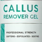 Ebanel Professional Callus Remover for Feet with 20% Urea, Epsom Salt, Salicylic Acid, Glycolic Acid, Heel Toe Foot Callus Remover Gel Peel Exfoliator Dead Skin Removal for Feet, Cracked Heel Repair