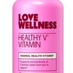 Love Wellness Healthy V Vitamin | Women's Vaginal Health Supplement | pH Balance, Gut Health & Immune Support Supplement | Balance of Candida Yeast with Turmeric, Garlic & Coconut Oil | 30 Count