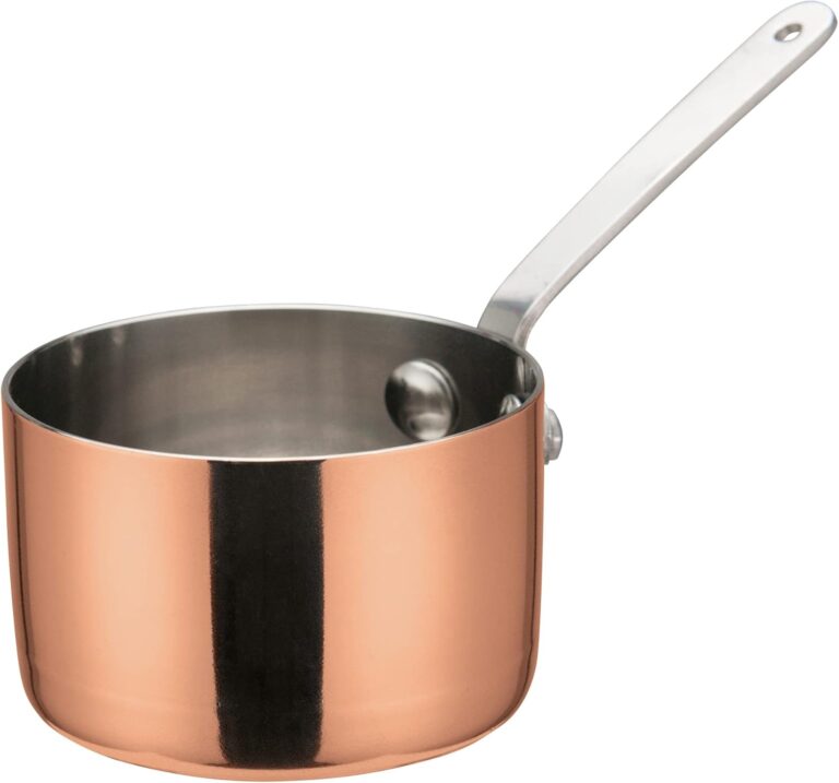 WINCO Mini Sauce Pan, Copper