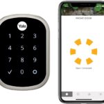Yale Security SL Deadbolt Smart Lock, Satin Nickel Keyless Entry Door Lock with Wi-Fi Connected Touchscreen for Front or Back Door, YRD256-CBA-619