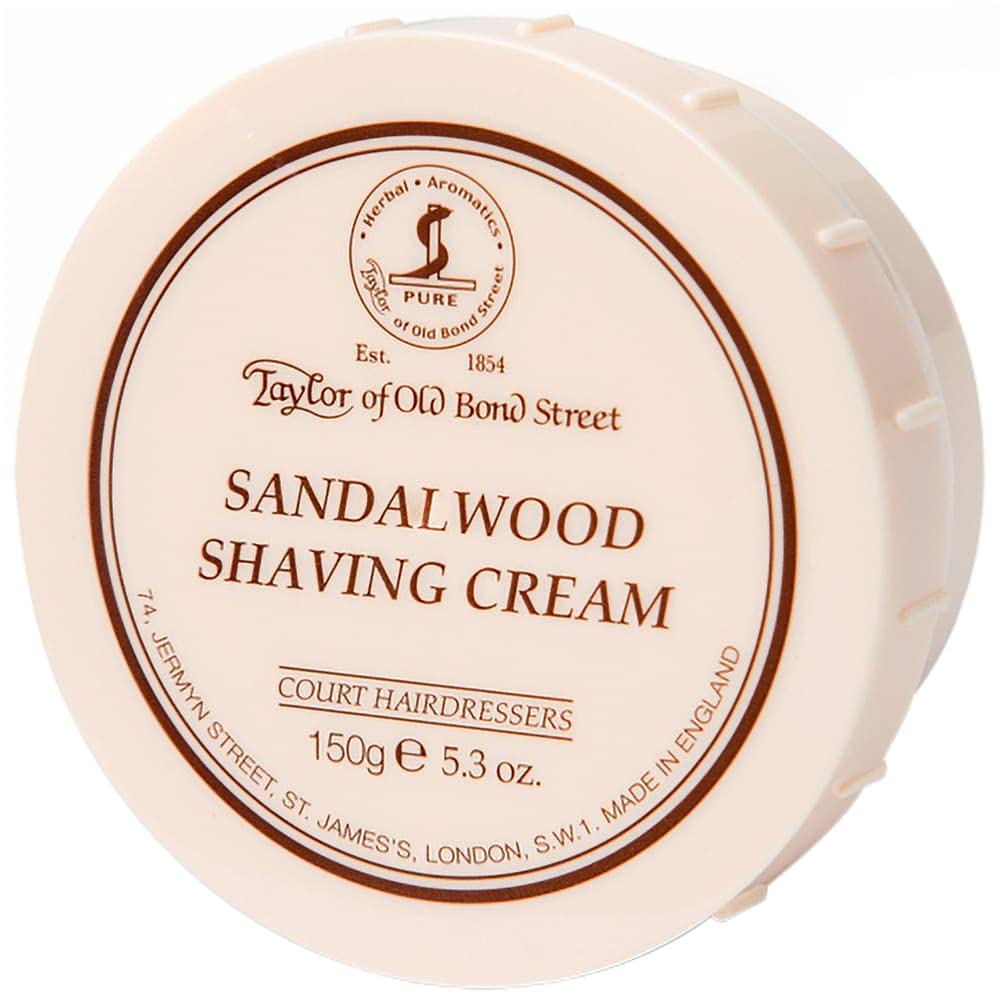 Taylor of Old Bond Street Sandalwood Shaving Cream Bowl, 5.3-Ounce Taylor of Old Bond Street Sandalwood Shaving Cream Bowl, 5.3-Ounce