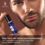 Quality Fragrance Oils’ Acq. Di Gio Impression #107 | Long-Lasting Perfume Oil, Alcohol-Free, Strong Scent, 10ml Roll-On | Affordable Alternative to Designer Fragrances