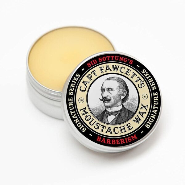 CAPTAIN FAWCETT Moustache Wax 0.5oz (0.5oz, Barberism)