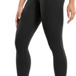 CRZ YOGA Butterluxe Workout Leggings Pockets 25'' - High Waisted Gym Womens Yoga Pants Buttery Soft