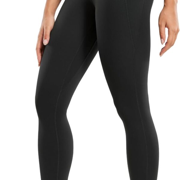 CRZ YOGA Butterluxe Workout Leggings Pockets 25'' - High Waisted Gym Womens Yoga Pants Buttery Soft