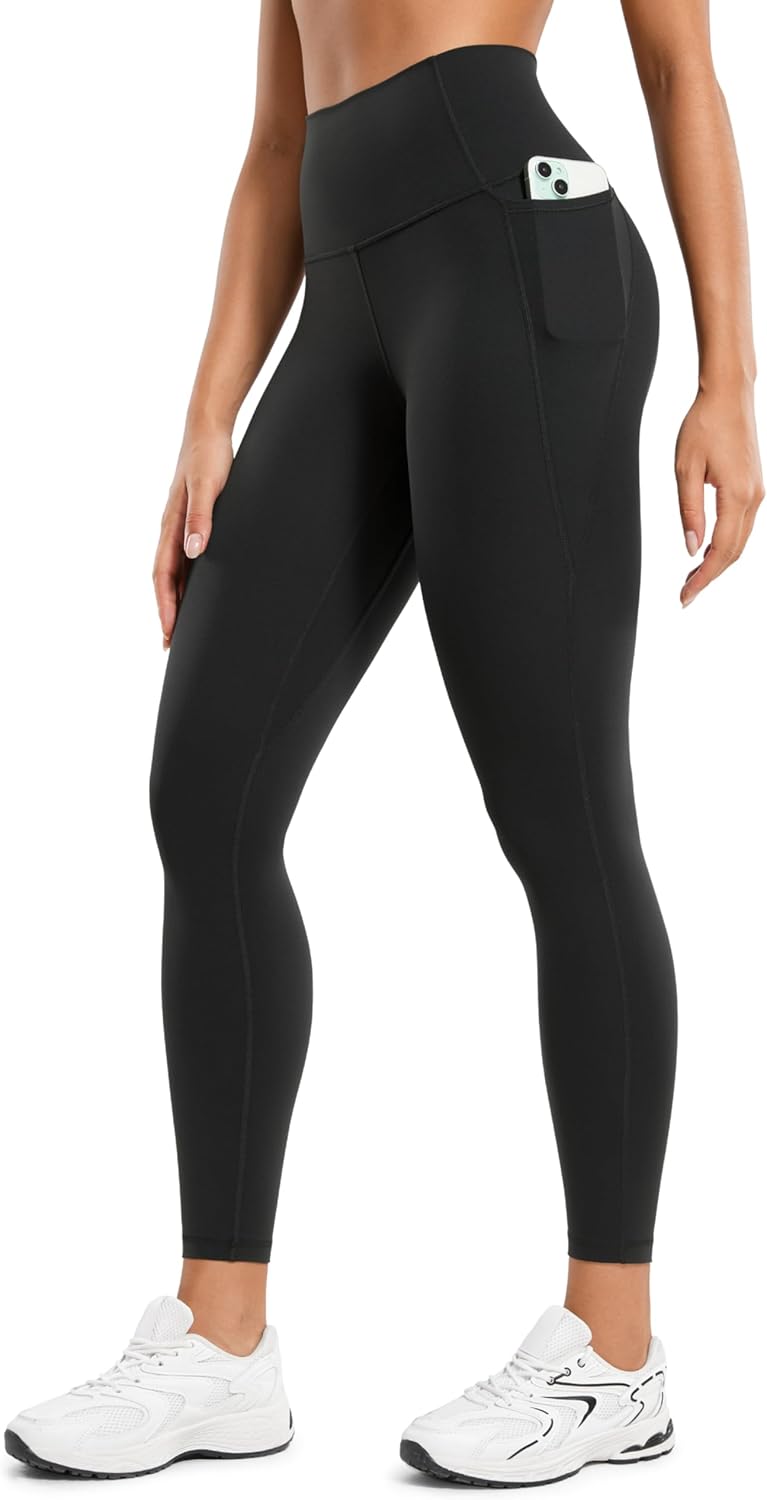 CRZ YOGA Butterluxe Workout Leggings Pockets 25'' - High Waisted Gym Womens Yoga Pants Buttery Soft CRZ YOGA Butterluxe Workout Leggings Pockets 25'' - High Waisted Gym Womens Yoga Pants Buttery Soft