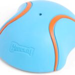 Chuckit! Indoor Super Slider Self-Fetch Squeaky Toy for Dogs - Glides Harmlessly On Most Surfaces - Fun Dog Toys to Keep Them Busy - For Small, Medium, and Large Breeds - Durable Rubber