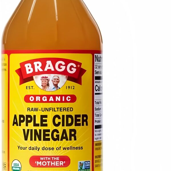 Bragg Organic Raw Apple Cider Vinegar, 16 Ounce (1 pack)