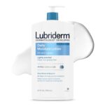 Lubriderm Daily Moisture Body Lotion + Pro-Ceramide, Body Lotion for Dry Skin, Shea Butter, Glycerin, Lightly Scented Hand Lotion, Non-Greasy 24-Hour Moisturizer, Paraben & Dye Free, 24 Fl Oz