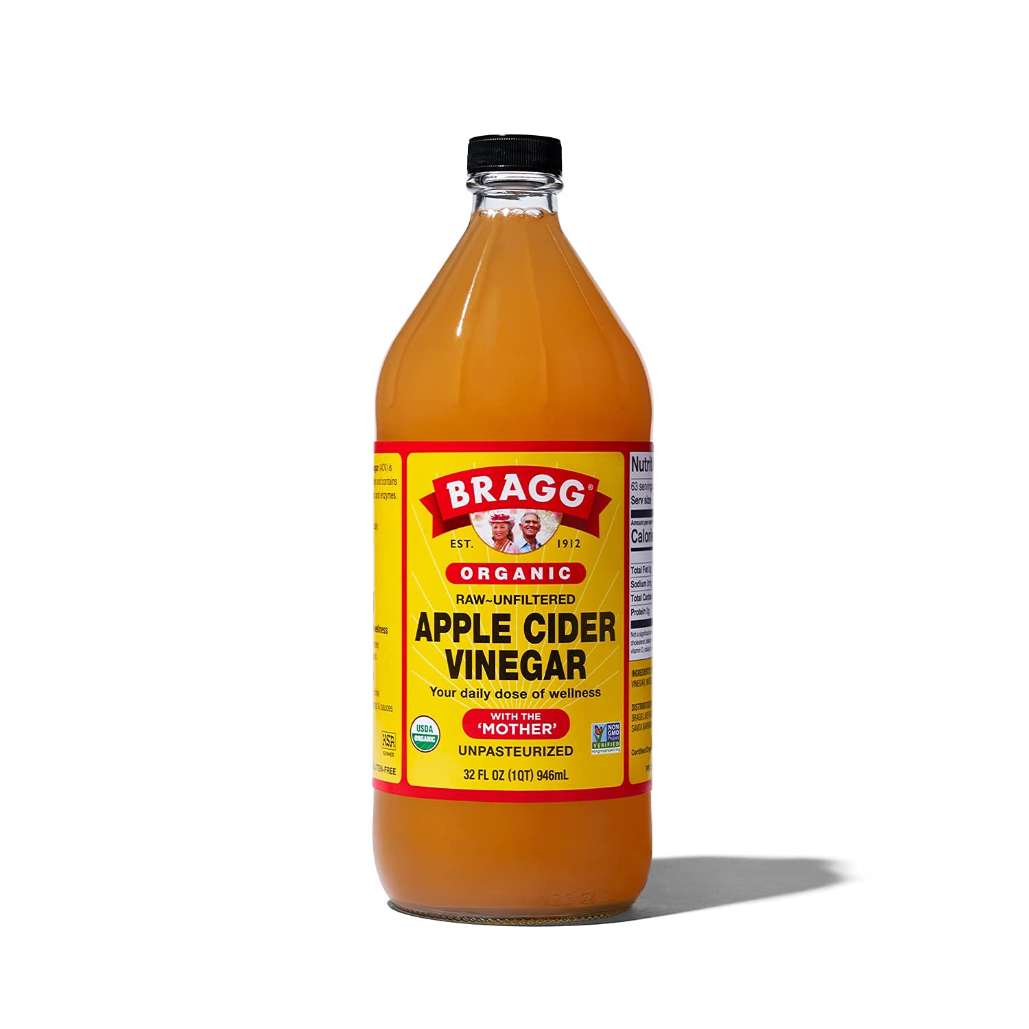 Bragg Organic Raw Apple Cider Vinegar, 32 oz Bragg Organic Raw Apple Cider Vinegar, 32 oz