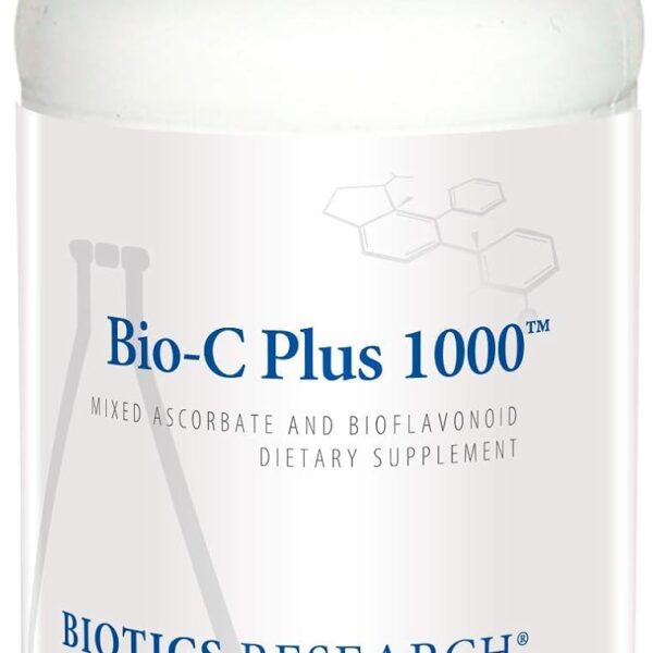 BIOTICS RESEARCH Bio C Plus 1000 Antioxidant, High Potency, Bioflavonoids, Supports Healthy Immune Response, Builds Collagen, Healthy Skin, Cartilage and Joint Support 100 Tablets