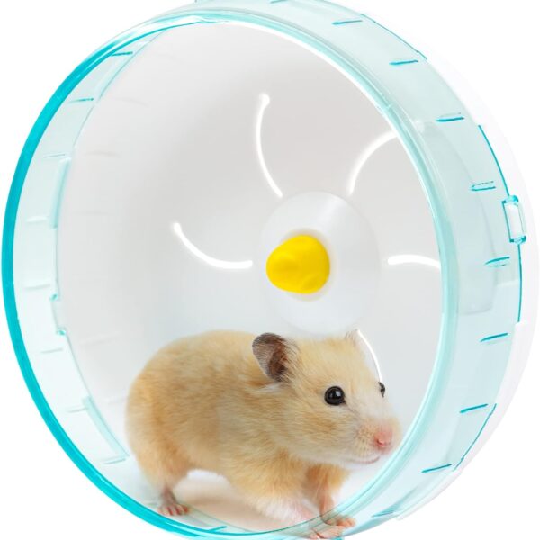 6.9 Inch Silent Hamster Exercise Wheel, Mount on Cage, for Dwarf Hamster, Pet Mouse
