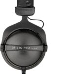 beyerdynamic DT 770 PRO 80 Ohm Over-Ear Studio Headphones in Gray. Enclosed Design, Wired for Professional Recording and Monitoring