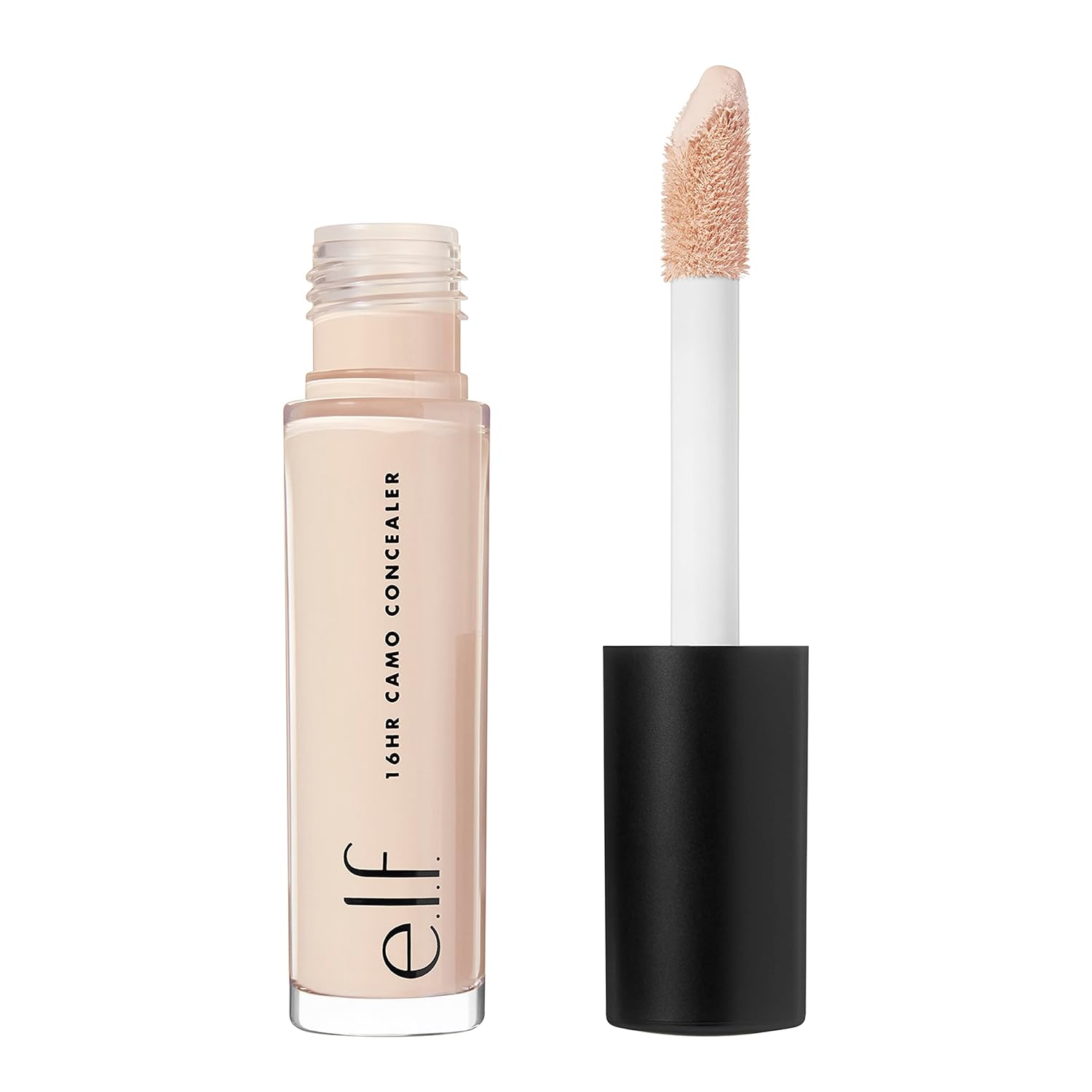 e.l.f. 16HR Camo Concealer, Full Coverage, Matte Finish Under-Eye & Blemish Corrector, Hydrating Formula, 16-Hour Crease-Resistant Wear, Light Ivory e.l.f. 16HR Camo Concealer, Full Coverage, Matte Finish Under-Eye & Blemish Corrector, Hydrating Formula, 16-Hour Crease-Resistant Wear, Light Ivory
