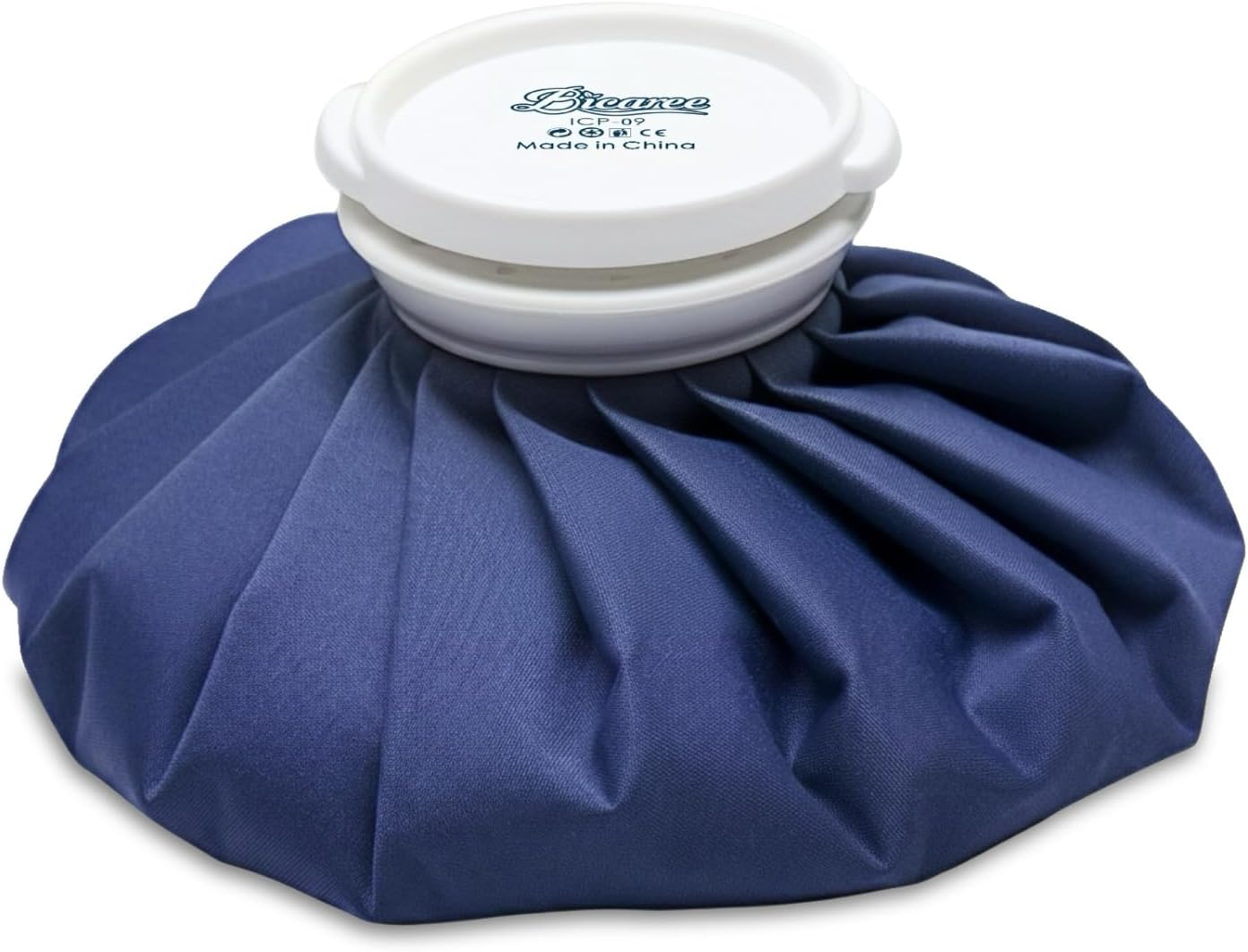 BICAREE Ice Pack for Injuries Reusable, Ice Bags Hot Water Bag for Hot & Cold Therapy and Pain Relief with Cover, No-Leak Elastic Breathable Ice Bag, Size 9" BICAREE Ice Pack for Injuries Reusable, Ice Bags Hot Water Bag for Hot & Cold Therapy and Pain Relief with Cover, No-Leak Elastic Breathable Ice Bag, Size 9"