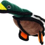 TUFFY : 2 Pack Jr Duck Jr Rabbit Dog Toys: Ultra Durable Plush Toy with Multiple Layers & Reinforced Seams, Washable and Floats, Original Construction