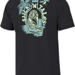 HUK Mens Fishing Graphic Tee, Performance Short Sleeve, Quick-Dry
