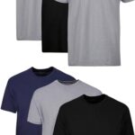 Hanes Men's Undershirt Packs, Stay-Tucked Soft Cotton Undershirts, Best Undershirts for Men, White/Black/Asstd Multipacks