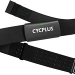 CYCPLUS Heart Rate Monitor Chest Strap H2Pro, Bluetooth ANT+ Heart Rate Monitor Chest Sensor with 500h Battery, IPX7 Waterproof and Dustproof, HRM Works with Strava/CYCPLUS App