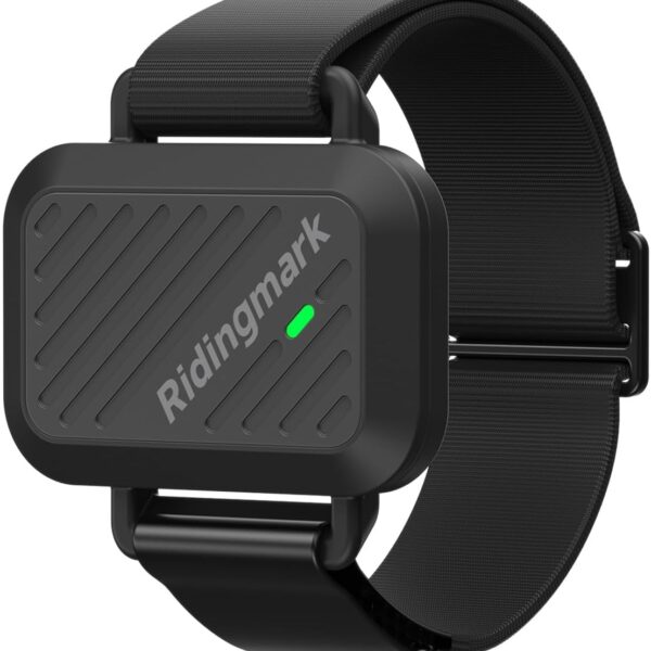 Heart Rate Monitor Armband, Bluetooth 5.0/ANT+ HR Monitor, Rechargeable Fitness Tracker with 110 Hour Battery Life, HR Zone LED Indicator, IPX6 Waterproof, for Running, Cycling, Exercise, Other Sports