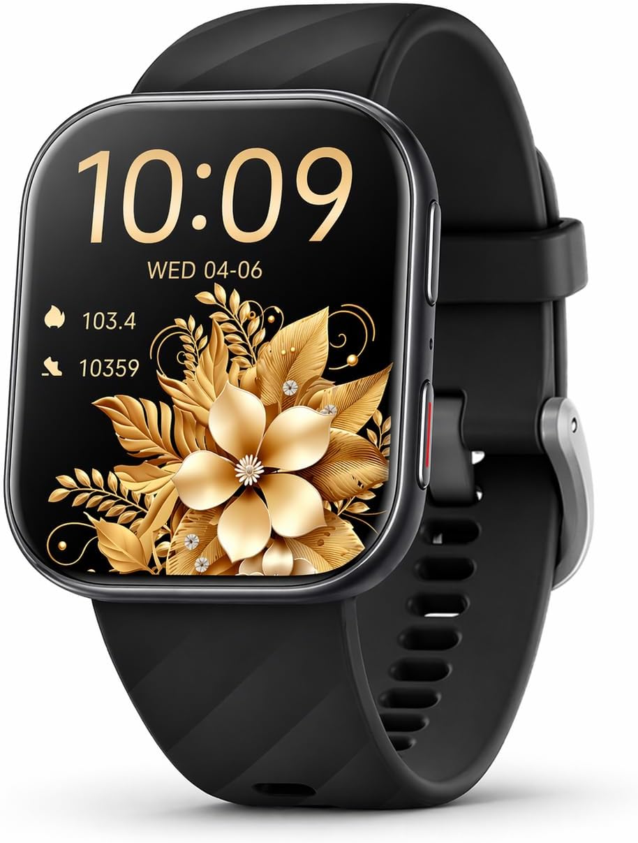 MorePro Health Fitness Tracker (Make/Answer Call), 24/7 Heart Monitor with Blood Pressure, Blood Oxygen, Sleep Tracking, 120+ Sports Modes Smart Watch with 7-Day Battery, Compatible with iOS Android MorePro Health Fitness Tracker (Make/Answer Call), 24/7 Heart Monitor with Blood Pressure, Blood Oxygen, Sleep Tracking, 120+ Sports Modes Smart Watch with 7-Day Battery, Compatible with iOS Android