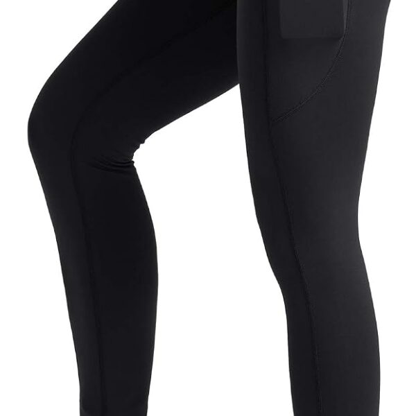 Dragon Fit High Waist Yoga Leggings with 3 Pockets,Tummy Control Workout Running 4 Way Stretch Yoga Pants