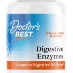 Doctor's Best Digestive Enzymes Supplement for Women & Men - Supports Gut Health, Digestion, & Overall Wellness, Formulated with Amylase, Super Enzyme Blend for Food Break Down, Non GMO - 90 Veg Caps