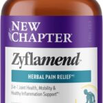 New Chapter Zyflamend - Pain Relief, Inflammation & Joint Support Supplement* - Herbal Blend Includes Turmeric, Ginger & Rosemary - Contains No DLPA - Non-GMO, Vegetarian & Gluten Free - 60 Capsules
