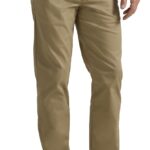 Lee Men's Flat Front Slim Straight Pant