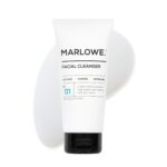 MARLOWE. Facial Cleanser, 6 oz, Purifying, Refreshing Daily Mens Face Wash, Removes Dirt, Oil & Impurities, Clean, Vegan Formula with Natural Extracts & Antioxidants, Original Fresh Sage & Fir Scent