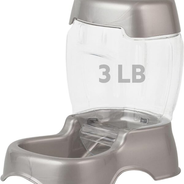 Petmate Pet Cafe Feeder Dog and Cat Feeder Pearlescent Colors 3 Sizes, Made in USA