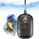 DaToo Small Aquarium Heater 50W Mini Fish Tank Heater 50 Watt Submersible with LED Temperature Display